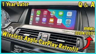 Answering All Your Questions  BMW Aftermarket Apple CarPlay 1 Year Review  QampA [upl. by Roscoe]