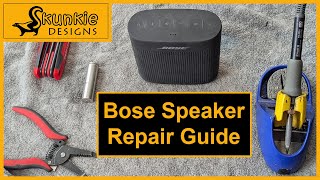 Bose Sound Link II BT Speaker DIY Battery Replacement [upl. by Shurwood]