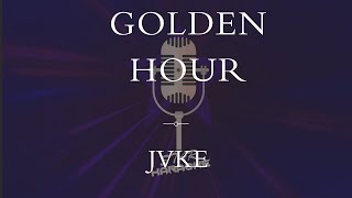 Jvke  Golden hour Karaoke [upl. by Nicki535]