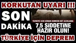 27 ŞEHİRE DEPREM UYARISI AFAD Her An DEPREM Olabilir İşte O İller Son Dakika Açıklaması [upl. by Aserat]