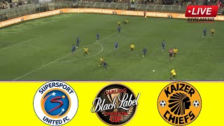 🔴Supersport United vs Kaizer Chiefs LIVE Match Streaming Today Carling Knockout Cup 2024 [upl. by Aitnis586]