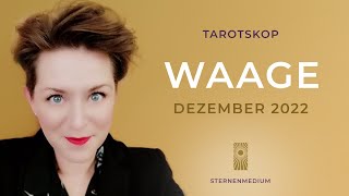 DEZEMBER 2022 ✶ WAAGE ✶ TAROTSKOP [upl. by Darrey]