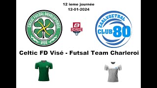 HIGHLIGHTS  Celtic FD Visé  KK Malle Beerse  12012024  score 72 [upl. by Salamone103]