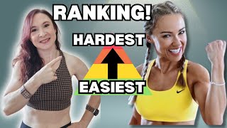 Ranking ALL 22 Caroline Girvan Workout Programs 600 Workouts Tested [upl. by Aneehta]