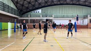 vs 亜細亜大学 3set [upl. by Doomham]