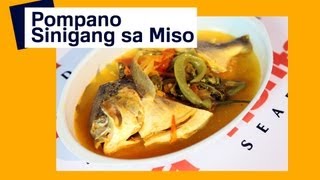 Pompano  Fish Sinigang sa Miso – Pompano Fish  Pinoy How To [upl. by Doe443]