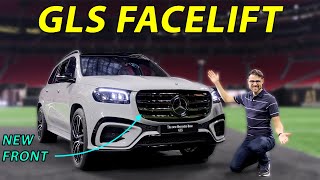 2024 Mercedes GLS facelift responds to the BMW X7 [upl. by Ennaesor]