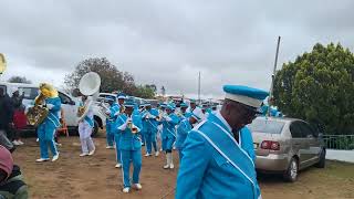 Site Joseph Apostolic Church of Southern Africa Brass Band [upl. by Annaerb]