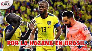 ECUADOR POR LA HAZAÑA EN BRASIL POR ELIMINATORIA l ECDF UIO [upl. by Weinberg857]