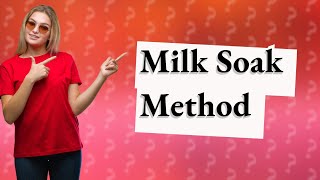 Can you soak meat in milk overnight [upl. by Gayler]