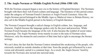 The Medieval AgeThe Anglo Norman complete notes [upl. by Mclaughlin719]