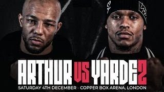 Anthony Yarde vs Lyndon Arthur 2 The Rematch WATCHALONG [upl. by Clova]