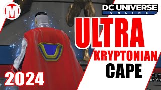 DCUO UltraKryptonian Cape [upl. by Imij]