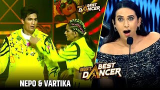 Indias Best Dancer 4 Latest Episode Update  IBD 4 Full Episode Today Nepo and Vartika Dance [upl. by Anirb]