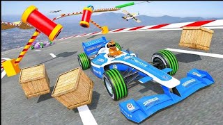 Formula Ramp Car Stunt Formula Stunt Ramp Car Games 3D gameplay android cars AllGamingo [upl. by Ahsead]