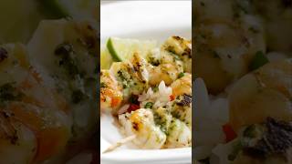 Brochettes de la mer  shorts recette cuisine tutorial [upl. by Largent]