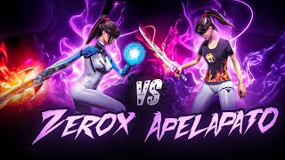 Zerox FF📲 Vs Apelapato🖥️  Dream Match 🇳🇵❤️🇧🇷 [upl. by Ingaborg]