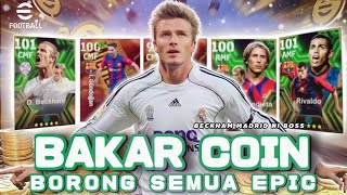 BAKAR COIN 11K DEMI DBECKAM TERKUAT BORONG EPIC SPANISH LEAGUE MIDFIELDER EFOORBALL MOBILE 2024 [upl. by Isma75]