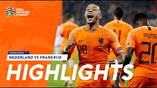 Highlights Nederland  Frankrijk 16112018 Nations League [upl. by Irollam]