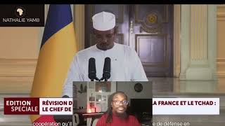 Discours choc Mahamat Idriss Deby explique la rupture avec la France reactions [upl. by Alexandre]