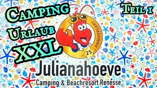 Camping und Beachresort Julianahoeve Renesse  CampingUrlaub in Zeeland Niederlande  2024 [upl. by Krystle]