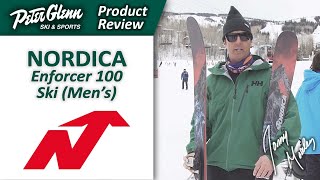 Nordica Enforcer 100 Ski  2024 Review by Jonny Moseley [upl. by Anirbak627]