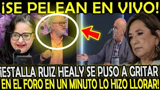 ¡SE PELEAN EN VIVO ESTALL4 RUIZ HEALY SE PUSO A GRITAR EN EL FORO EN UN MINUTO LO HIZO LL0RAR [upl. by Arinayed]