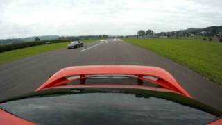 Pontiac Trans Am 4th Gen 57 LT1 323 vs 273 rear ratio dragrace [upl. by Ovida]