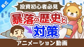 投資初心者が絶対に知っておくべき「暴落の歴史」とその対策【株式投資編】：（アニメ動画）第433回 [upl. by Minor561]