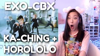 EXOCBX KaCHING amp Horololo MV  LIVE IN JAPAN REACTION  ARE YOU MY EXOLMATE Day 10 [upl. by Sivram113]