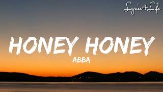 ABBA  Honey Honey Lyrics [upl. by Thalassa479]