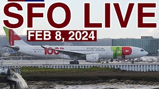 🍉 SFO LIVE  TAP PORTUGAL A330NEO WITH 100TH YEAR ANNIVERSARY LIBERY COMES TO SAN FRANCISCO [upl. by Mahmoud]