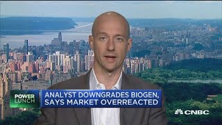 Analyst downgrades Biogen after positive market reaction to new research [upl. by Lyrad]