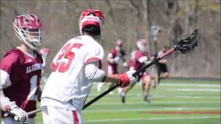 Boys Lacrosse Algonquin at Pinkerton [upl. by Nitsirt]