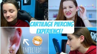 CARTILAGE PIERCING GONE WRONG Needle [upl. by Waldron622]