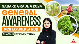 NABARD Grade A 2024  NABARD Grade A General Awareness Most Expected Question 4  GA By Pinky Yadav [upl. by Lewej]