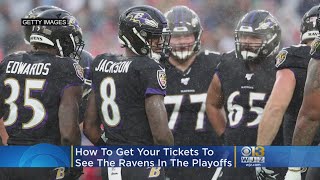 How To Get Tickets To See The Ravens In The Playoffs [upl. by Yojenitsirk161]