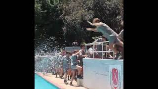 Maritzburg College Class of 2022 Pool Jump [upl. by Amahcen701]