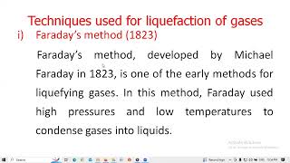 Liquefaction of GasesCHEM101MSc Chemistry entrance [upl. by Susejedesoj513]