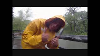 Adept Angling 2011 Chicago park district fishing Gompers Park lagoon In a Thunder storm [upl. by Guzel]