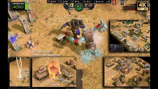 quotGREEK vs NORSE TITANquot Age of Mythology Retold Beta Gameplay  Which one is Strongeraomretold aom [upl. by Girish930]