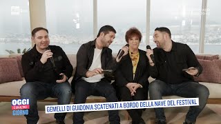 Orietta Berti regina incontrastata sulla nave del Festival  Oggi è un altro giorno 04022022 [upl. by Eelirrem]