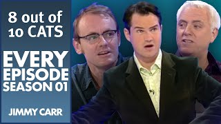 Every Episode From 8 Out of 10 Cats Season 01  8 Out of 10 Cats Full Episodes  Jimmy Carr [upl. by Alikee840]