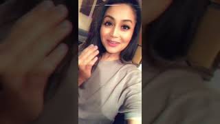 Neha Kakkar  Kabhi Kabhi Akele Mein Mirror Ke Aage ☺️♥️ [upl. by Naitsirc783]