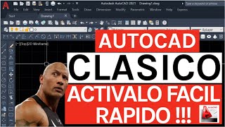 AUTOCAD CLASICO  ACTIVALO FACIL Y RAPIDO 2022 [upl. by Ahsilram965]