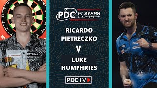 A THRILLING SEMI FINAL  Ricardo Pietreczko vs Luke Humphries  PC 28 Semi Final [upl. by Rodriguez]