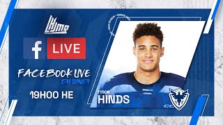 Facebook En Direct LHJMQ  avec Tyson Hinds Phoenix de Sherbrooke [upl. by Eneles]