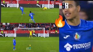 Crazy 🔥 Unstoppable Mason Greenwood again destroys Sevilla 1 goal 🔥  1 assist 🔥 Getafe [upl. by Everest885]