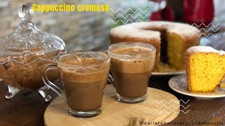 MELHOR CAPPUCCINO  CREMOSO CASEIRO [upl. by Zinn]