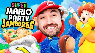 BRIGAMOS NO NOVO MARIO PARTY JAMBOREE [upl. by Cassil595]